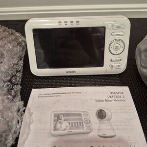 VTech White Portable Kids Video Monitor - VM5254 Style